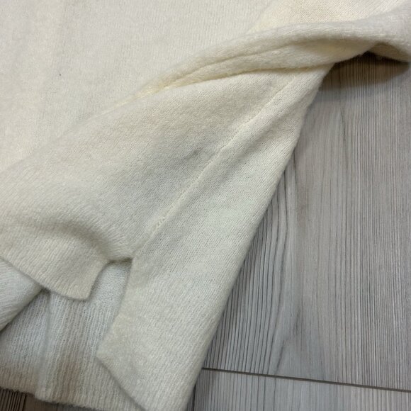 Madewell Women's Carrabelle Polo Cardigan Sweater Small NB396 Ivory - Picture 11 of 11